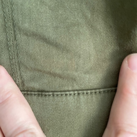 Maeve by Anthropologie Army green Oona utility dress size 16 - Picture 5 of 7